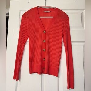 LOFT Women's Salmon Cardigan